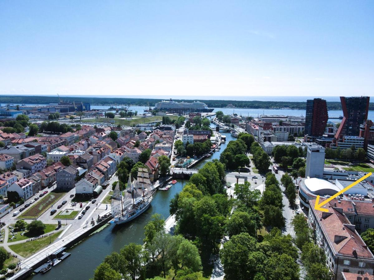 Great View Studio, Self Check In, Free Parking Klaipeda Exterior photo