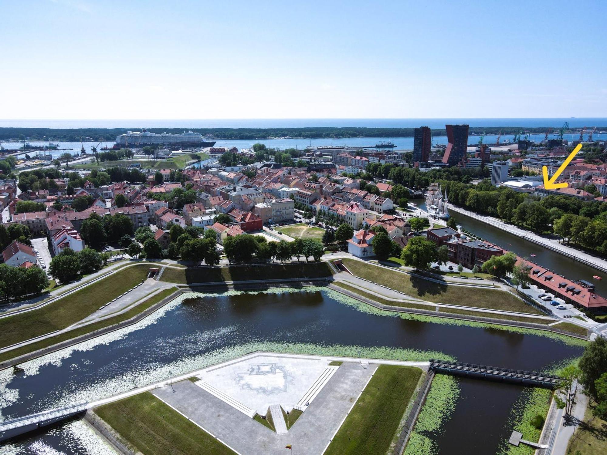 Great View Studio, Self Check In, Free Parking Klaipeda Exterior photo