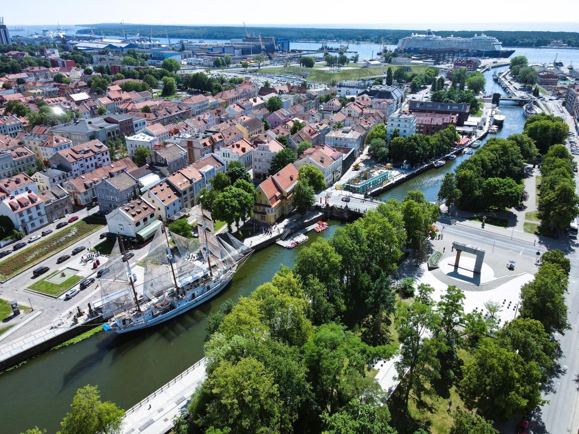 Great View Studio, Self Check In, Free Parking Klaipeda Exterior photo